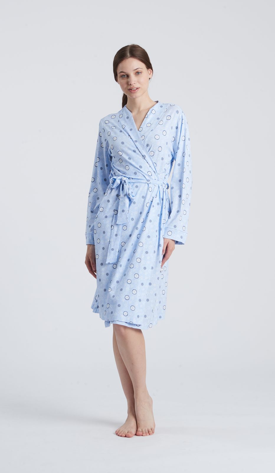 VESTAGLIA - VISCOSA AZZURRA